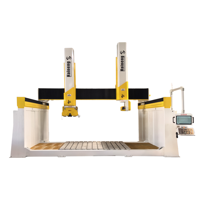Двуглав 6 ос CNC обработващ център