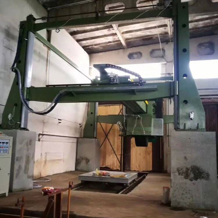 Машина за рязане на гранит с много триони